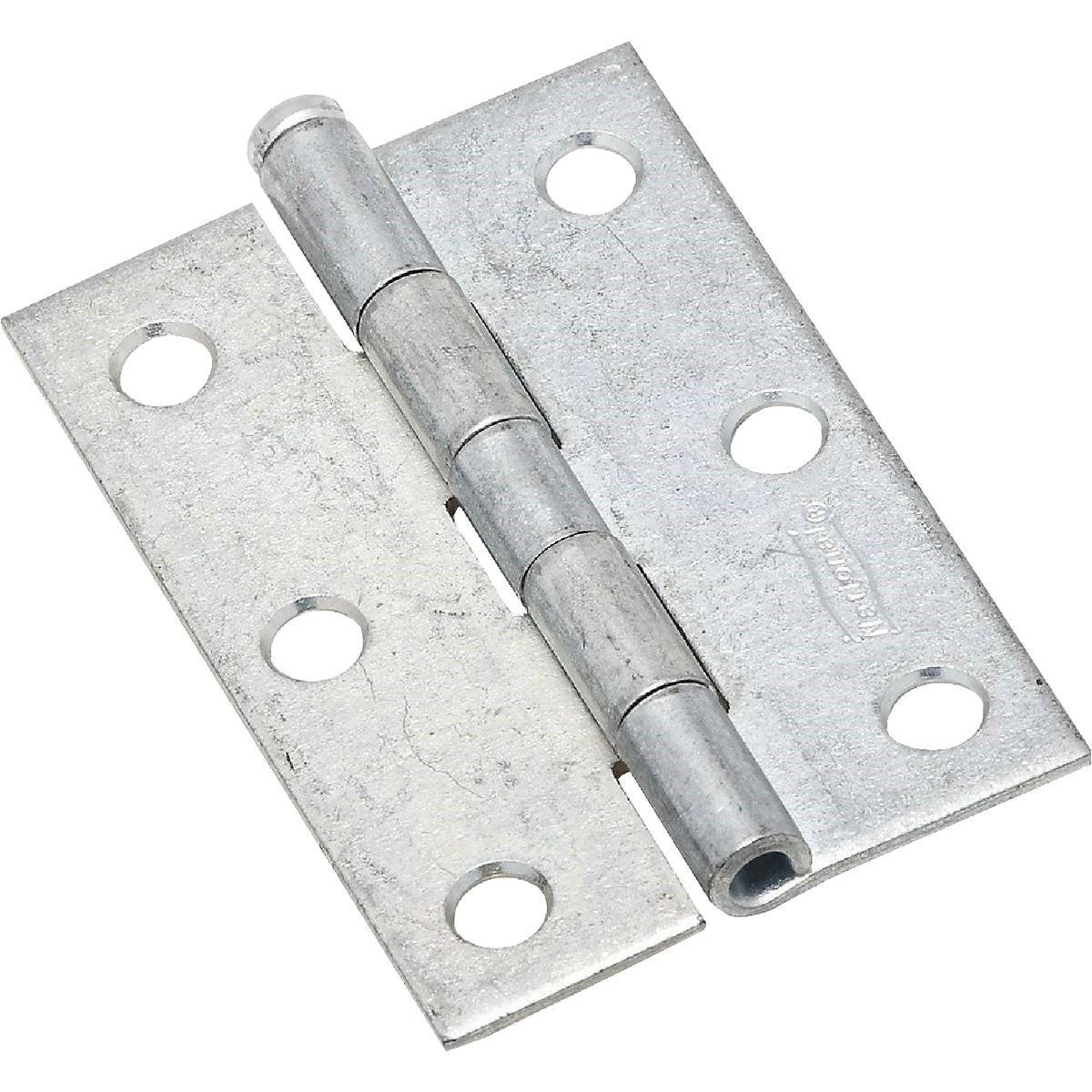 NATIONAL MARKER National Marker N142034 Loose Pin Narrow Hinge 3 in Zinc 2-pack