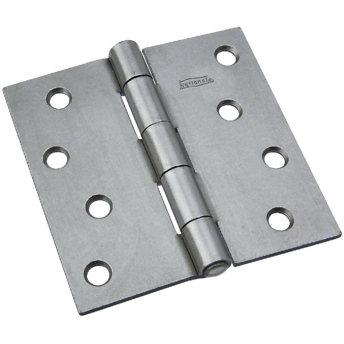 NATIONAL MARKER National Marker N140681 4 in Square Steel Broad Door Hinge