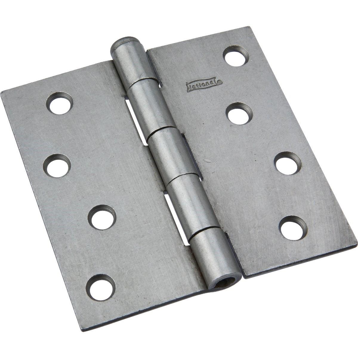 NATIONAL MARKER National Marker N139998 4 in Square Steel Broad Door Hinge