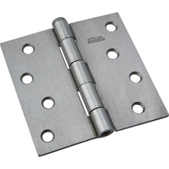 NATIONAL MARKER National Marker N139998 4 in Square Steel Broad Door Hinge