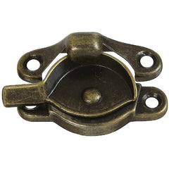 NATIONAL MARKER National Marker N148809 Crescent Sash Lock Antique Brass