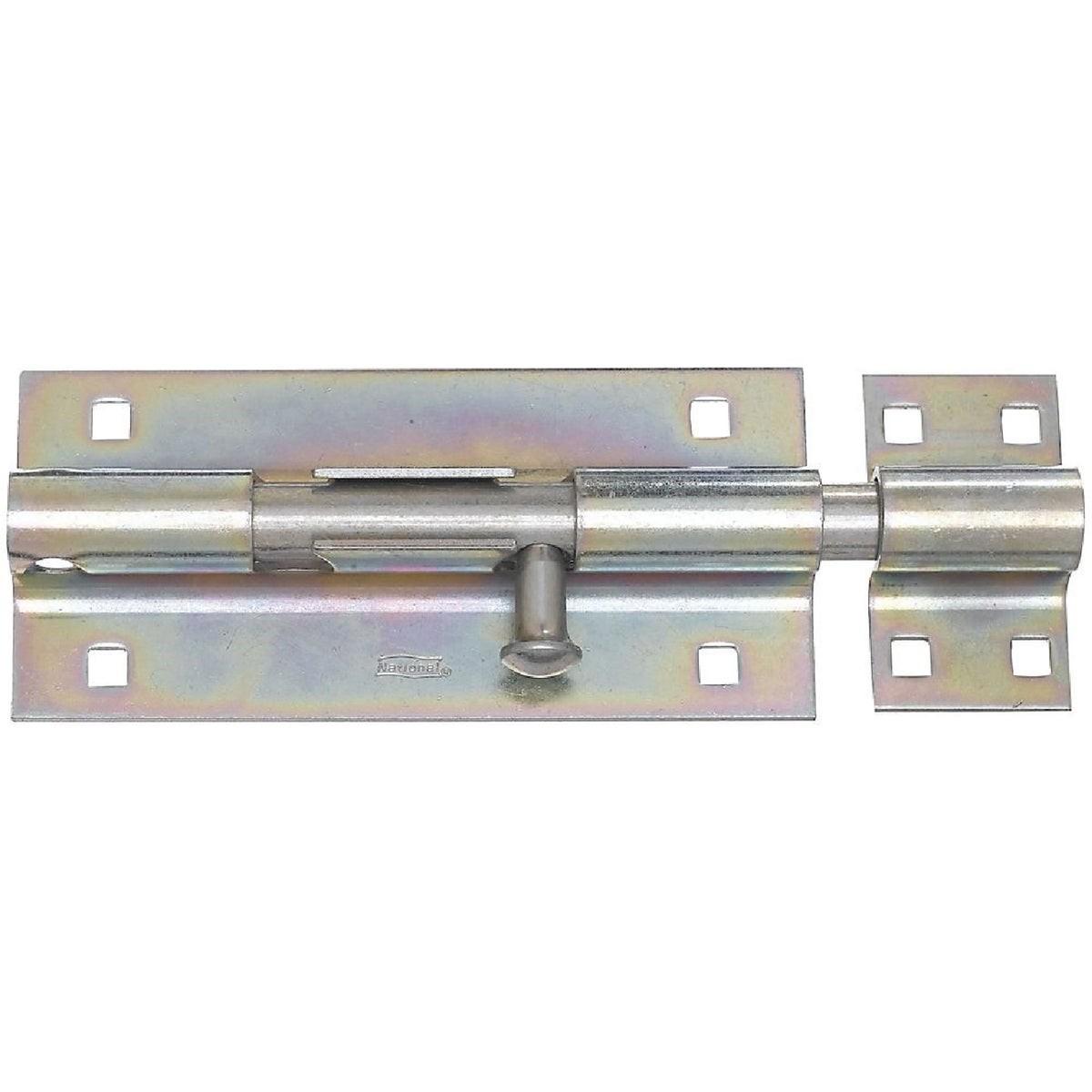 NATIONAL MARKER National Marker N151167 Zinc Door Barrel Bolt 8 Inches