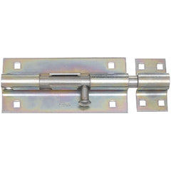 NATIONAL MARKER National Marker N151167 Zinc Door Barrel Bolt 8 Inches