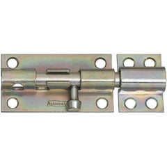NATIONAL MARKER National Marker N162370 Heavy Barrel Bolt 4 Inch Zinc