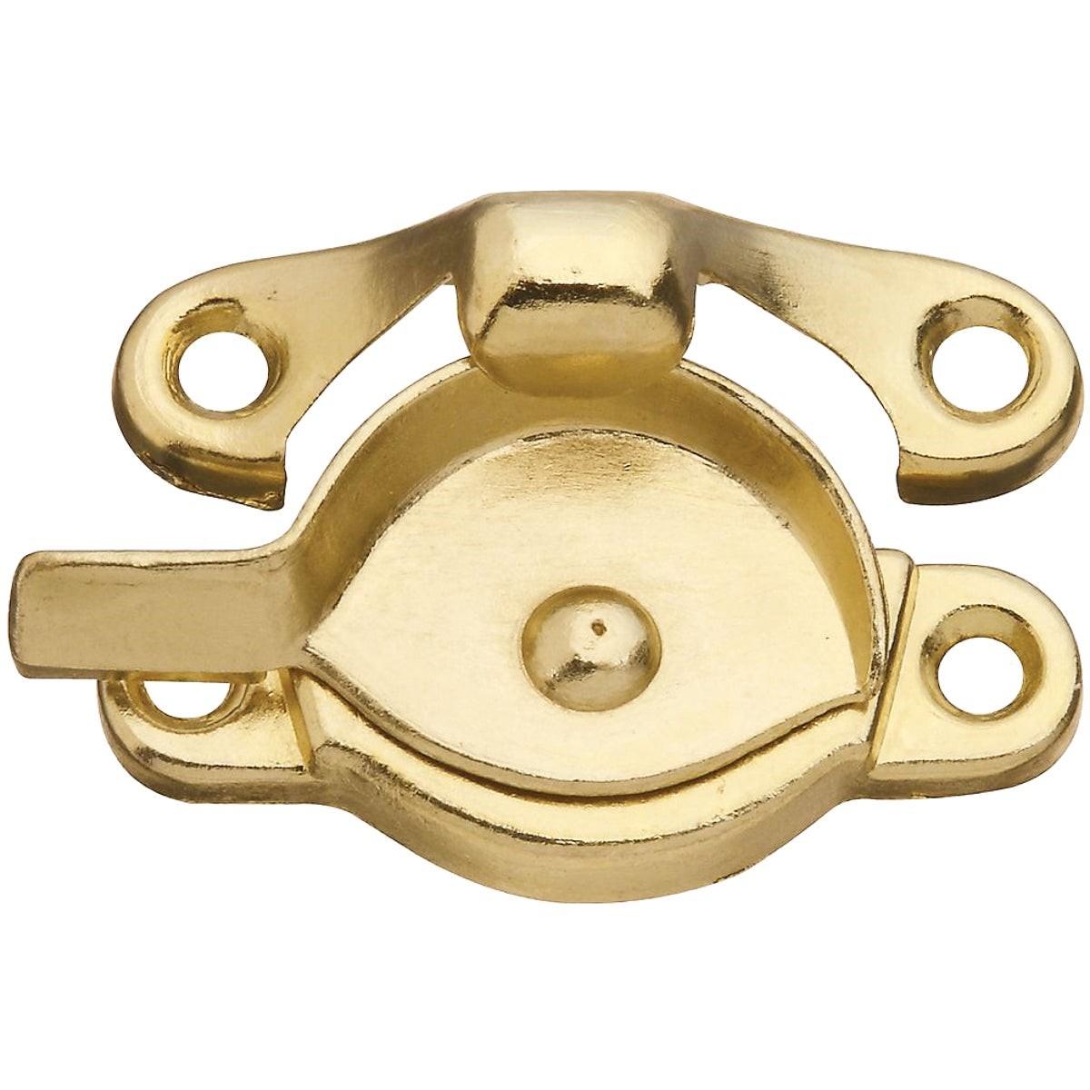 NATIONAL MARKER National Marker N148684 Brass Crescent Sash Lock 7/8 in