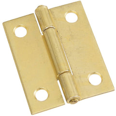 NATIONAL MARKER National Marker N146175 Narrow Hinge 2 in Brass Tight-pin