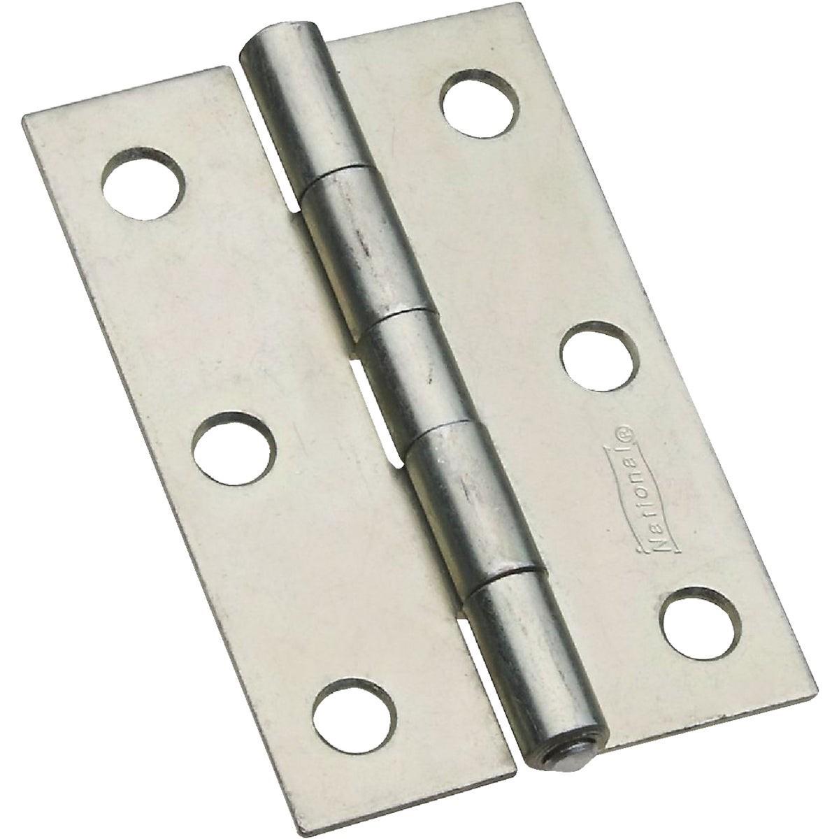 NATIONAL MARKER National Marker N146373 Tight-pin Narrow Hinge Zinc 2-pack