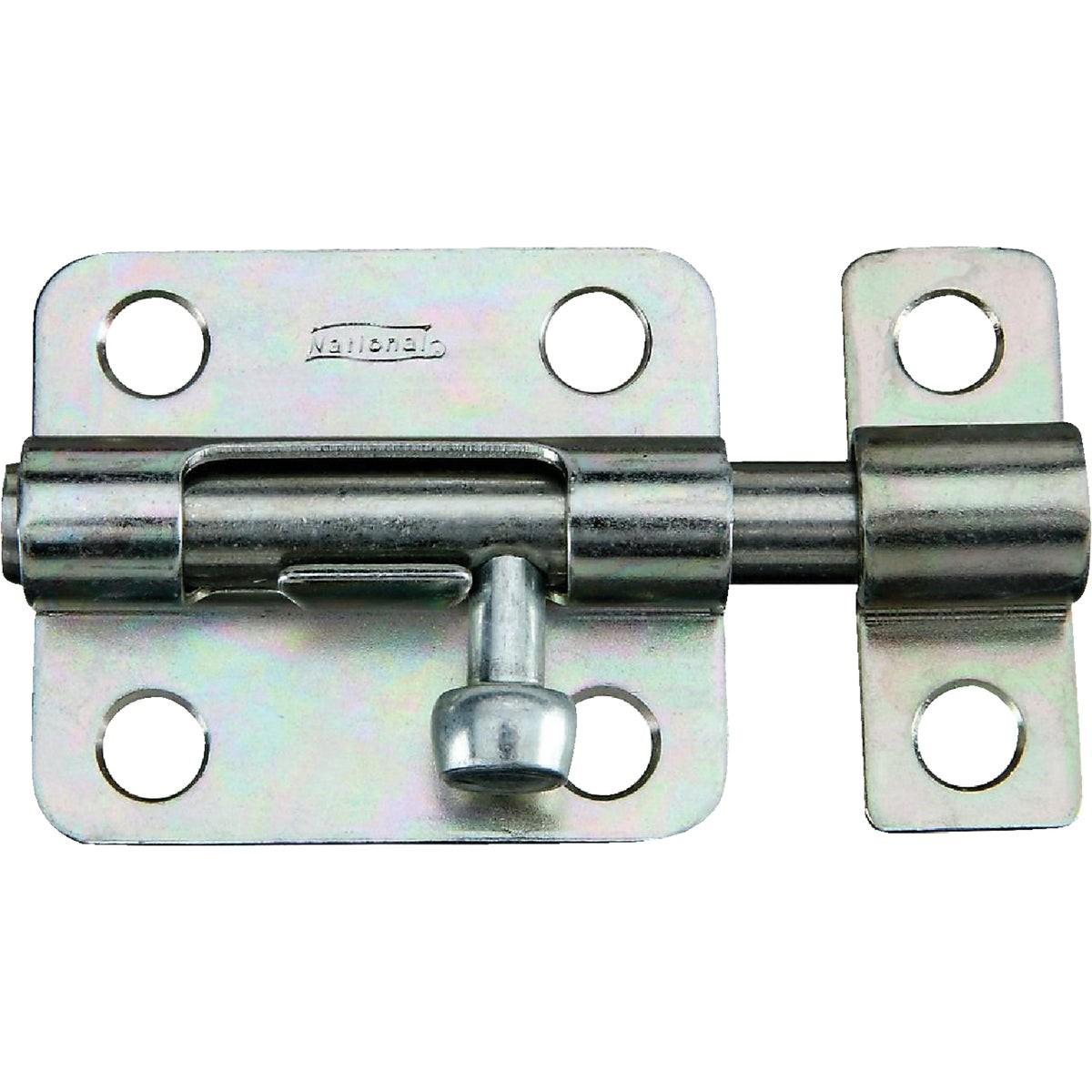 NATIONAL MARKER National Marker N151449 Door Barrel Bolt 2.5 Inches