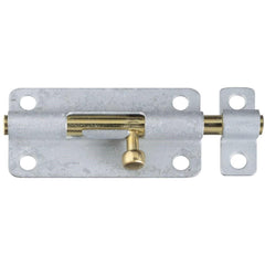 NATIONAL MARKER National Marker N151894 Galvanized Steel Door Barrel Bolt