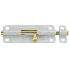 NATIONAL MARKER National Marker N151910 Galvanized Steel Door Barrel Bolt