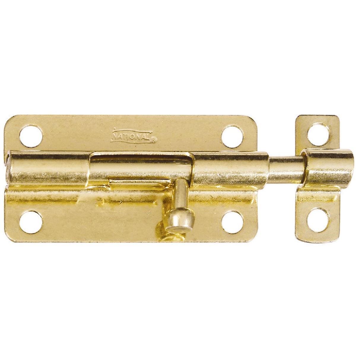NATIONAL MARKER National Marker N151688 Brass Steel Barrel Bolt