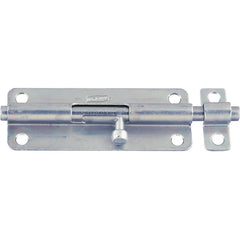 NATIONAL MARKER National Marker N151738 Door Barrel Bolt 5 in Zinc Steel