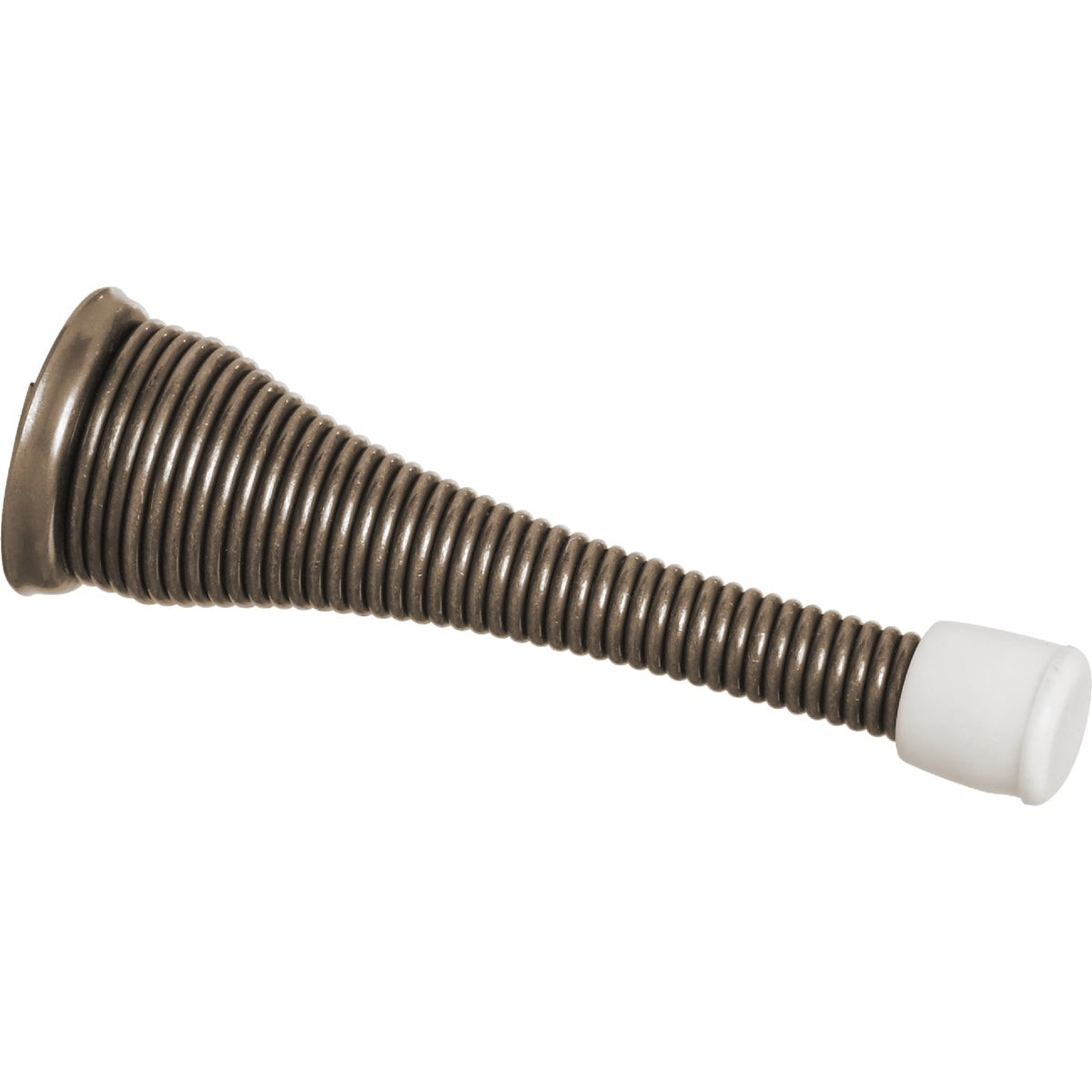 NATIONAL MARKER National Marker N184341 Spring Door Stop 3 in Antique Brass