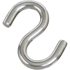 NATIONAL MARKER National Marker N197202 Heavy Open S Hook Stainless Steel