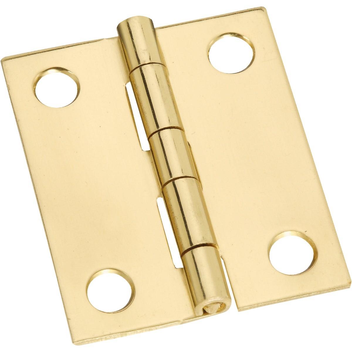 NATIONAL MARKER National Marker N211359 Brass Decorative Hinge 2-pack