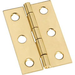 NATIONAL MARKER National Marker N211375 Decorative Brass Hinge 2-pack