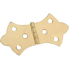 NATIONAL MARKER National Marker N211847 Miniature Brass Decorative Hinge