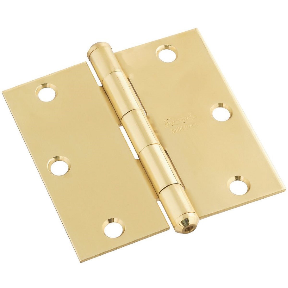 NATIONAL MARKER National Marker N195685 Solid Brass Door Hinge 3.5 in