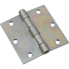 NATIONAL MARKER National Marker N195669 Steel Broad Door Hinge 3.5 in 2-pack