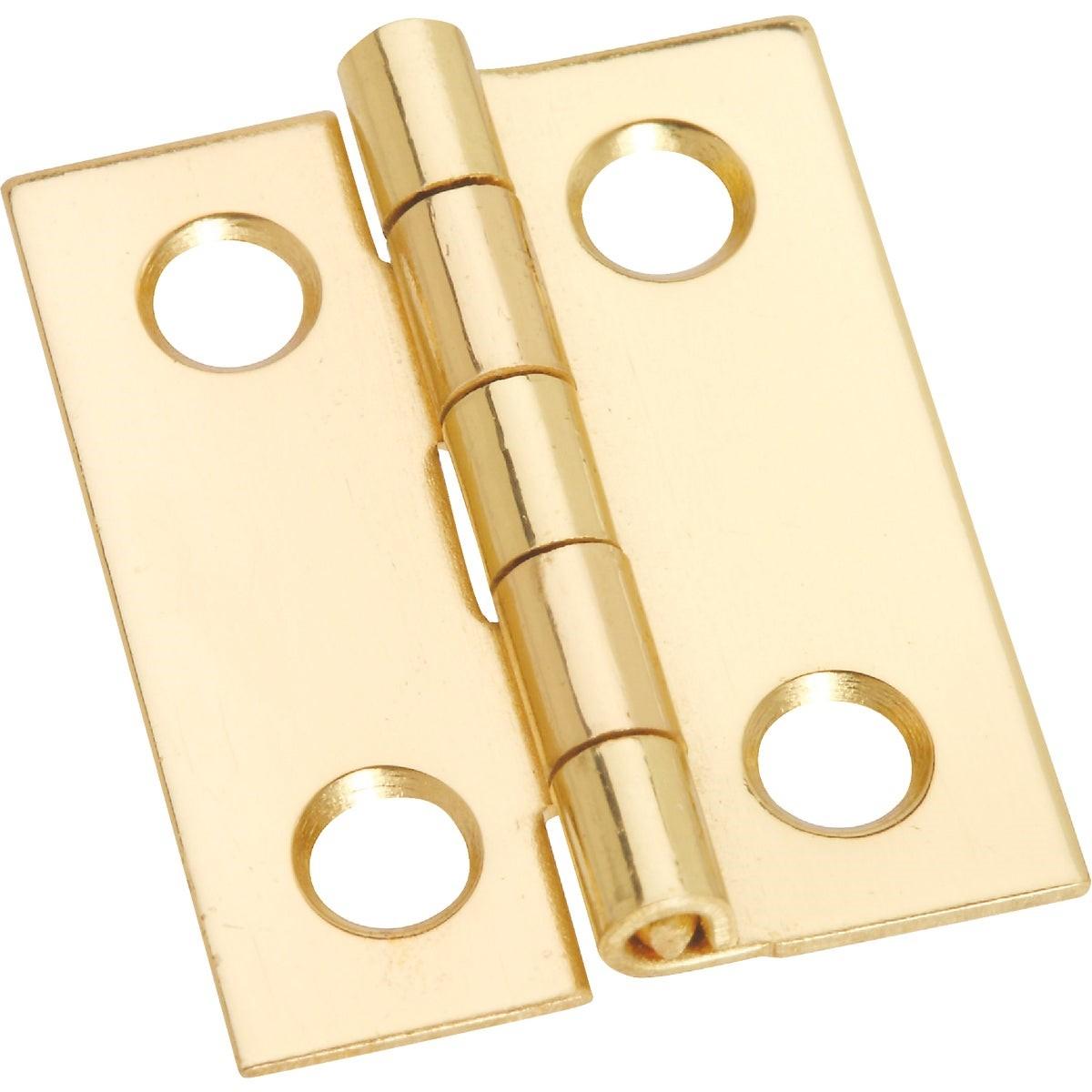 NATIONAL MARKER National Marker N211284 Decorative Brass Hinge 1x13/16 in
