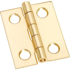 NATIONAL MARKER National Marker N211284 Decorative Brass Hinge 1x13/16 in