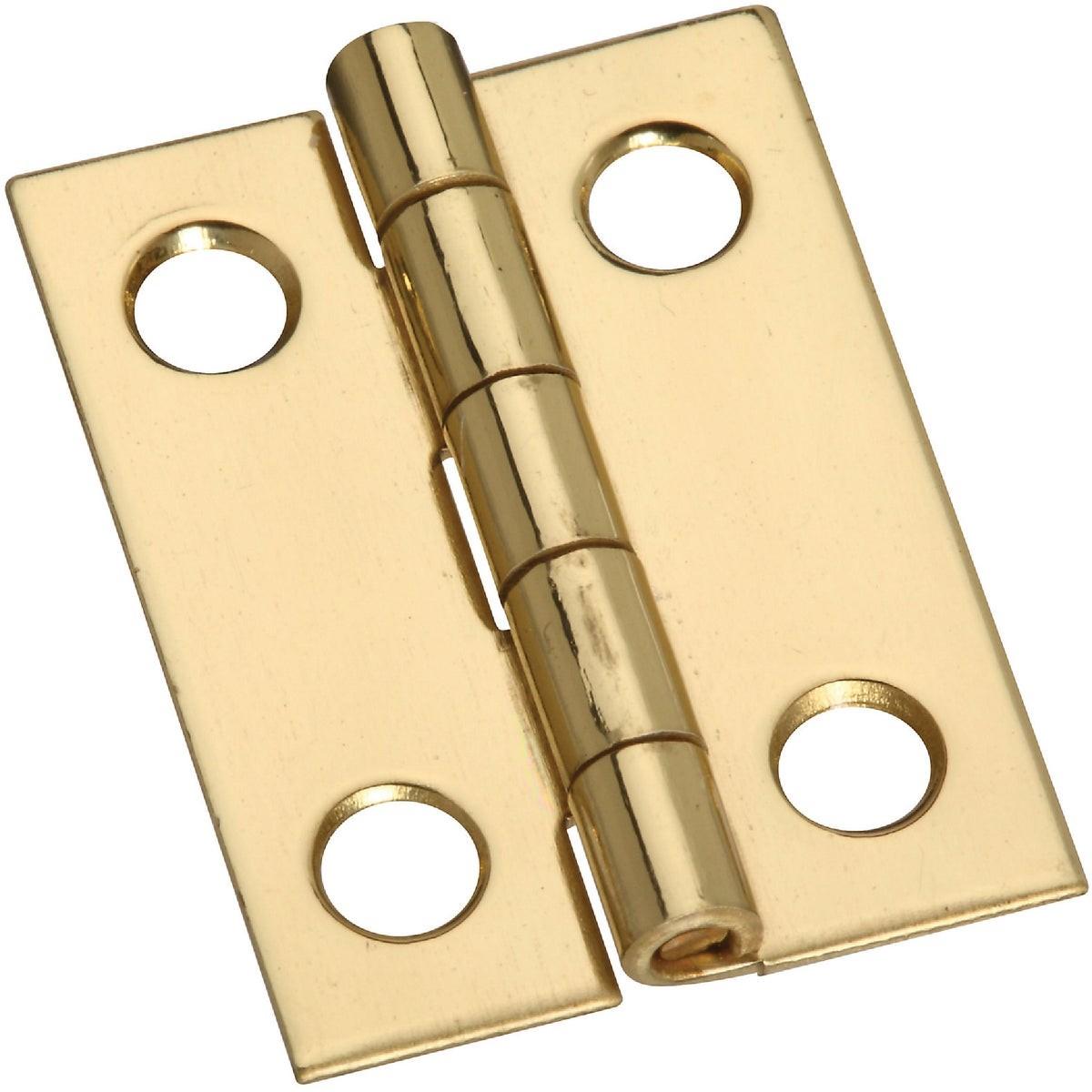 NATIONAL MARKER National Marker N211177 Decorative Brass Hinge 4-pack