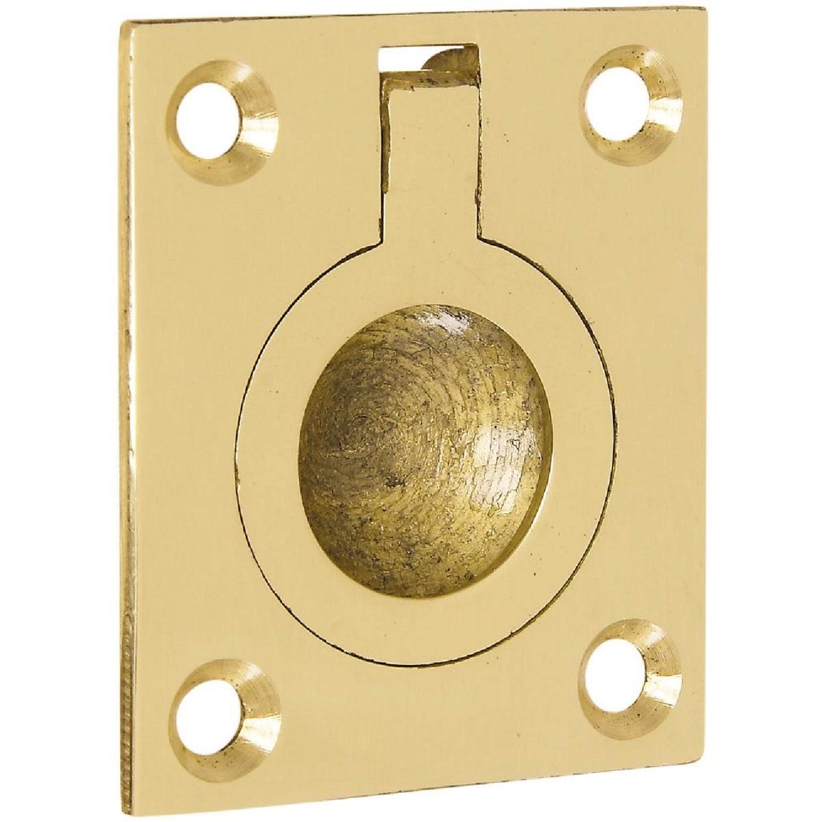 NATIONAL MARKER National Marker N219063 Flush Ring Pull 1.5 in Brass