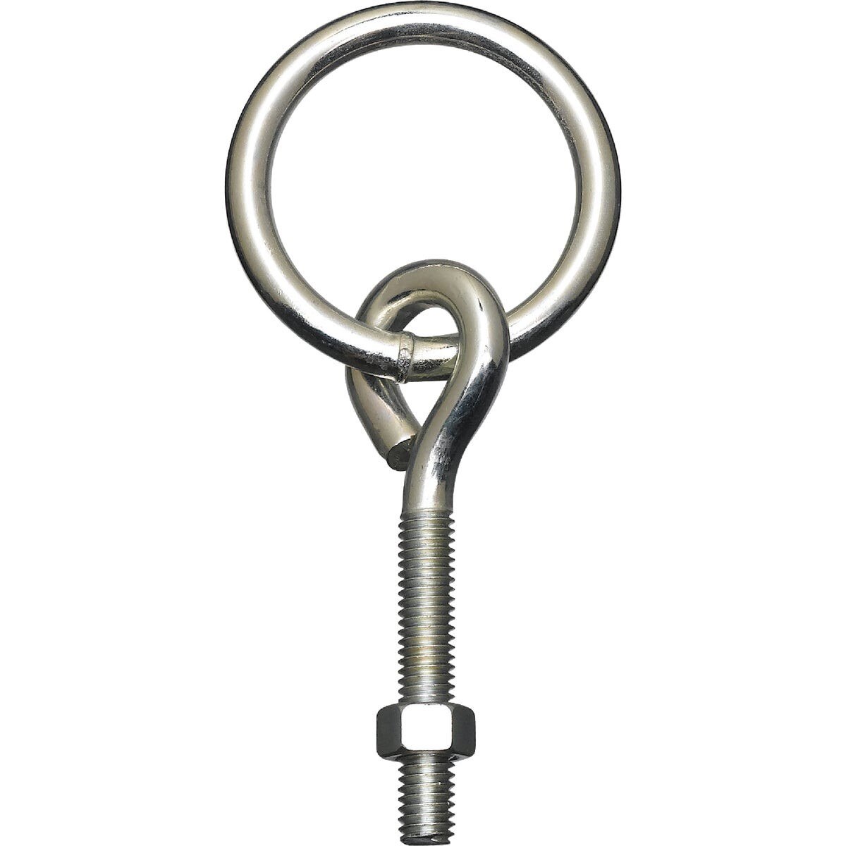 NATIONAL MARKER National Marker N220624 Zinc Ring Eye Bolt 3/8x3-3/4 in