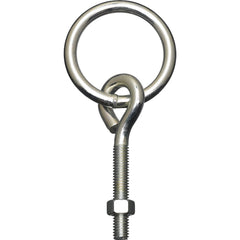 NATIONAL MARKER National Marker N220624 Zinc Ring Eye Bolt 3/8x3-3/4 in