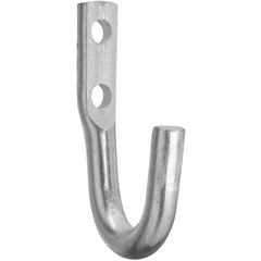NATIONAL MARKER National Marker N220574 Tarp Rope Storage Hook 2 in Steel