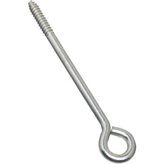 NATIONAL MARKER National Marker N220715 Zinc Lag Screw Eye 3/8x8 in
