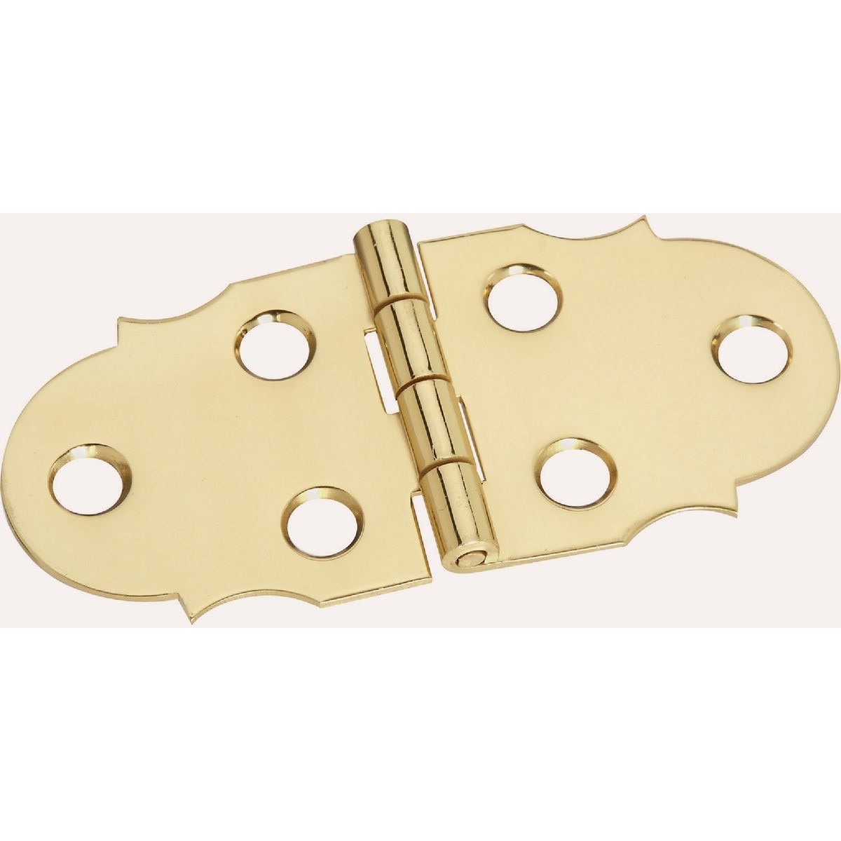 NATIONAL MARKER National Marker N211805 Decorative Brass Hinge 2-pack