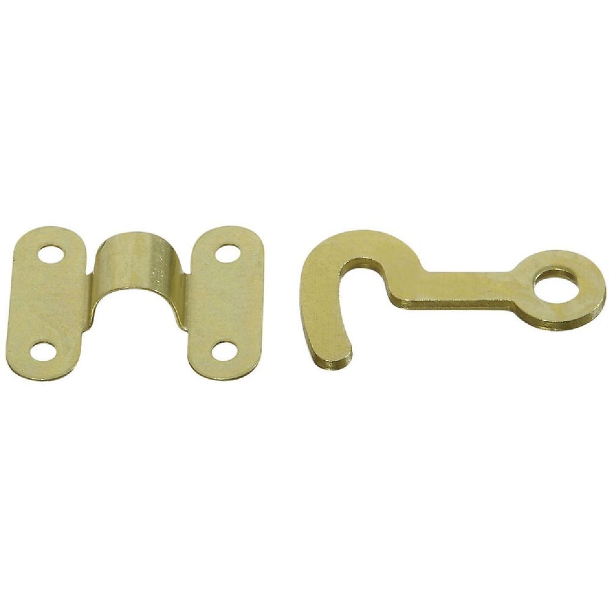 NATIONAL MARKER National Marker N211938 Solid Brass Hook and Staple 2 Count