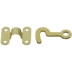NATIONAL MARKER National Marker N211938 Solid Brass Hook and Staple 2 Count