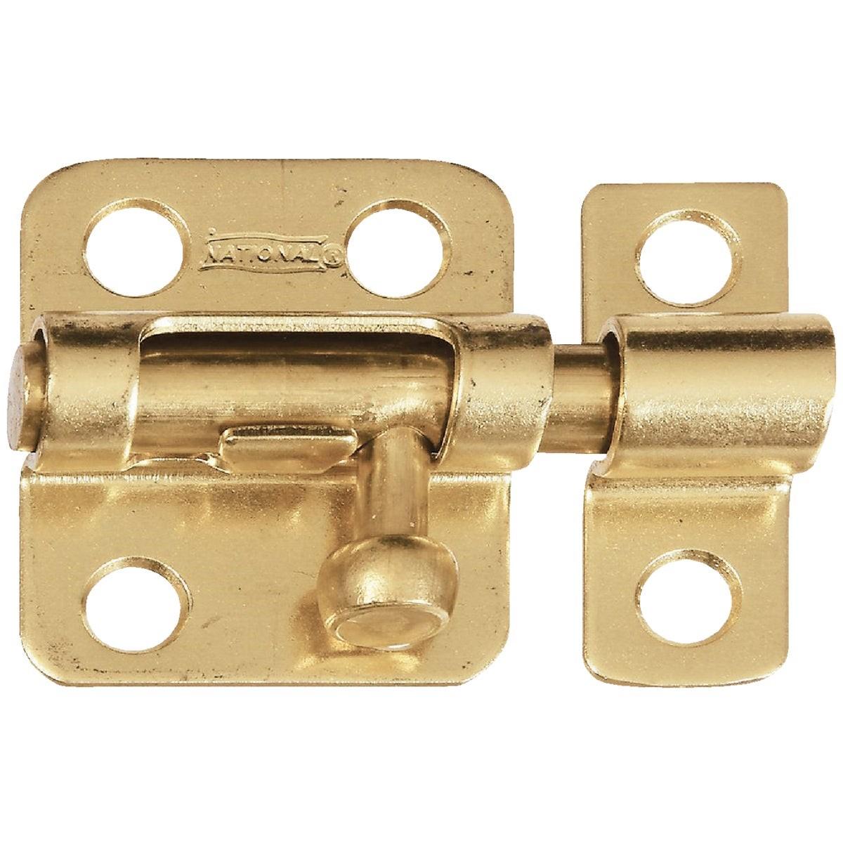 NATIONAL MARKER National Marker N213405 Solid Brass Door Barrel Bolt