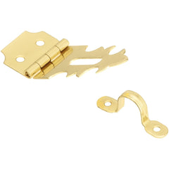 NATIONAL MARKER National Marker N211912 Solid Brass Decorative Hasp Hook