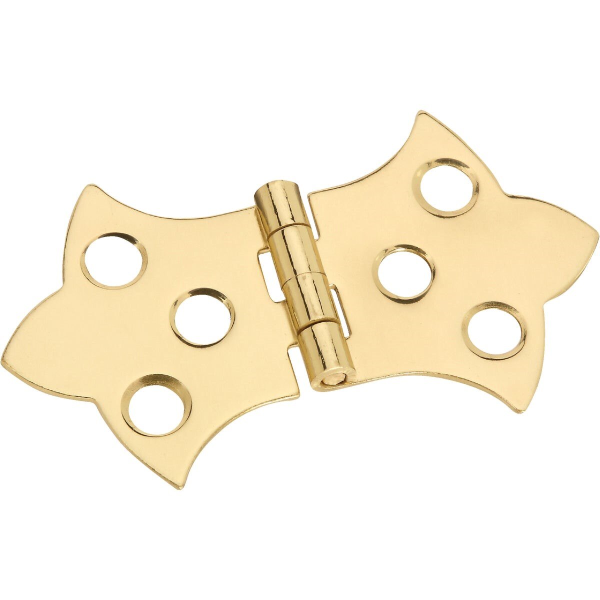 NATIONAL MARKER National Marker N211821 Miniature Brass Hinge 2-pack