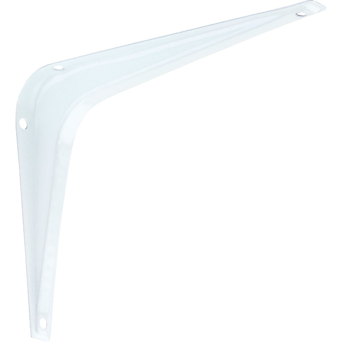 NATIONAL MARKER National Marker N218885 Steel Shelf Bracket 5x6 in White