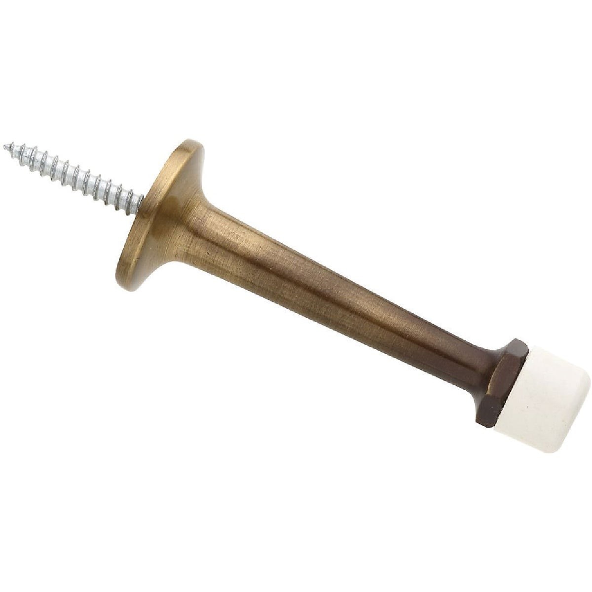 NATIONAL MARKER National Marker N215871 Antique Brass Door Stop