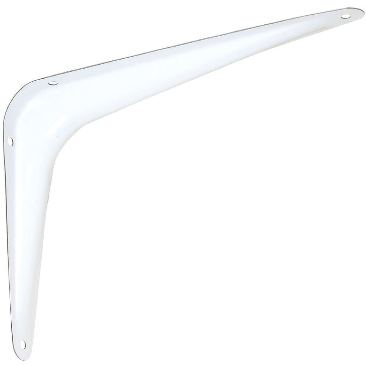NATIONAL MARKER National Marker N218891 Steel Shelf Bracket 6x8 in White