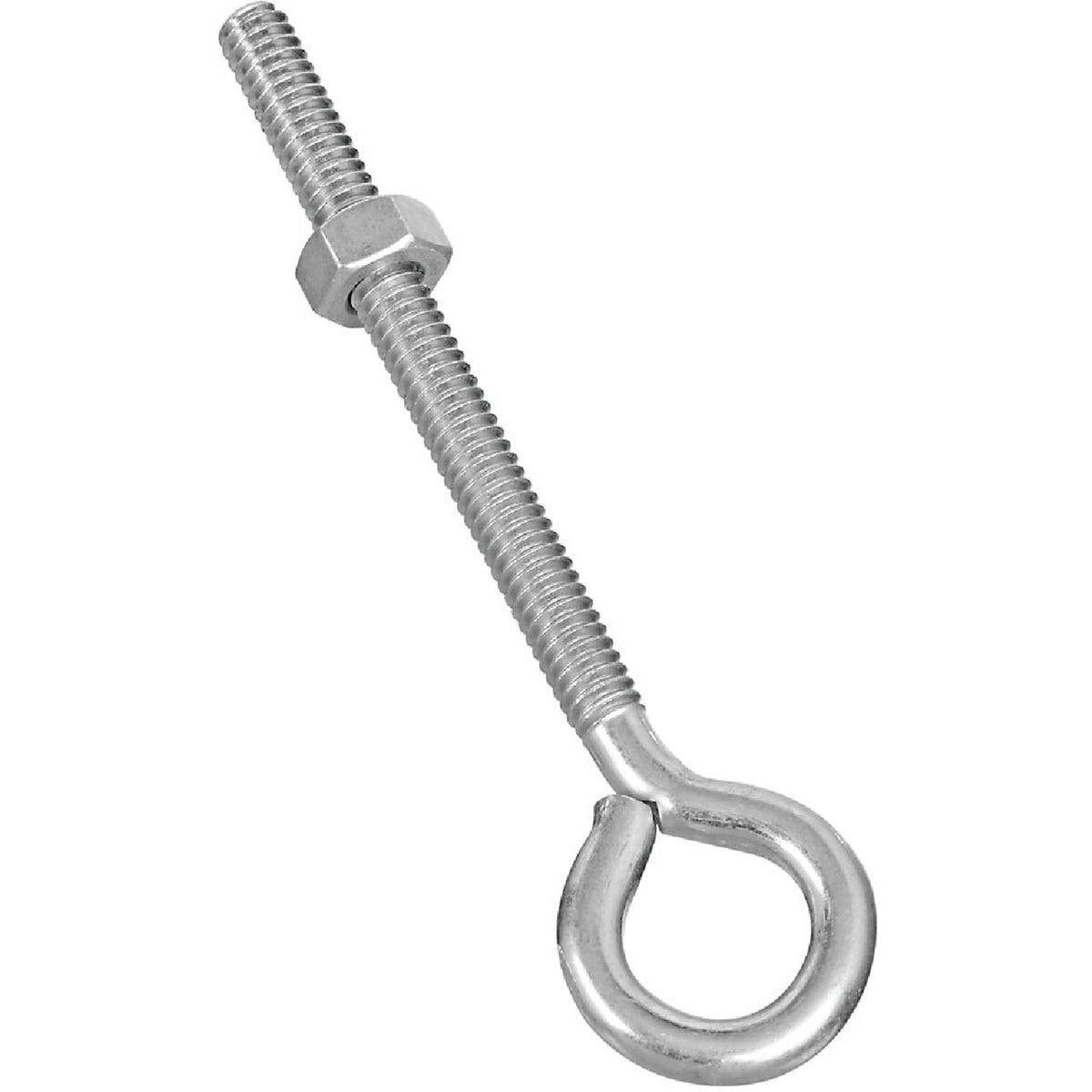 NATIONAL MARKER National Marker N221127 Zinc Eye Bolt Hex Nut 1/4x4 in
