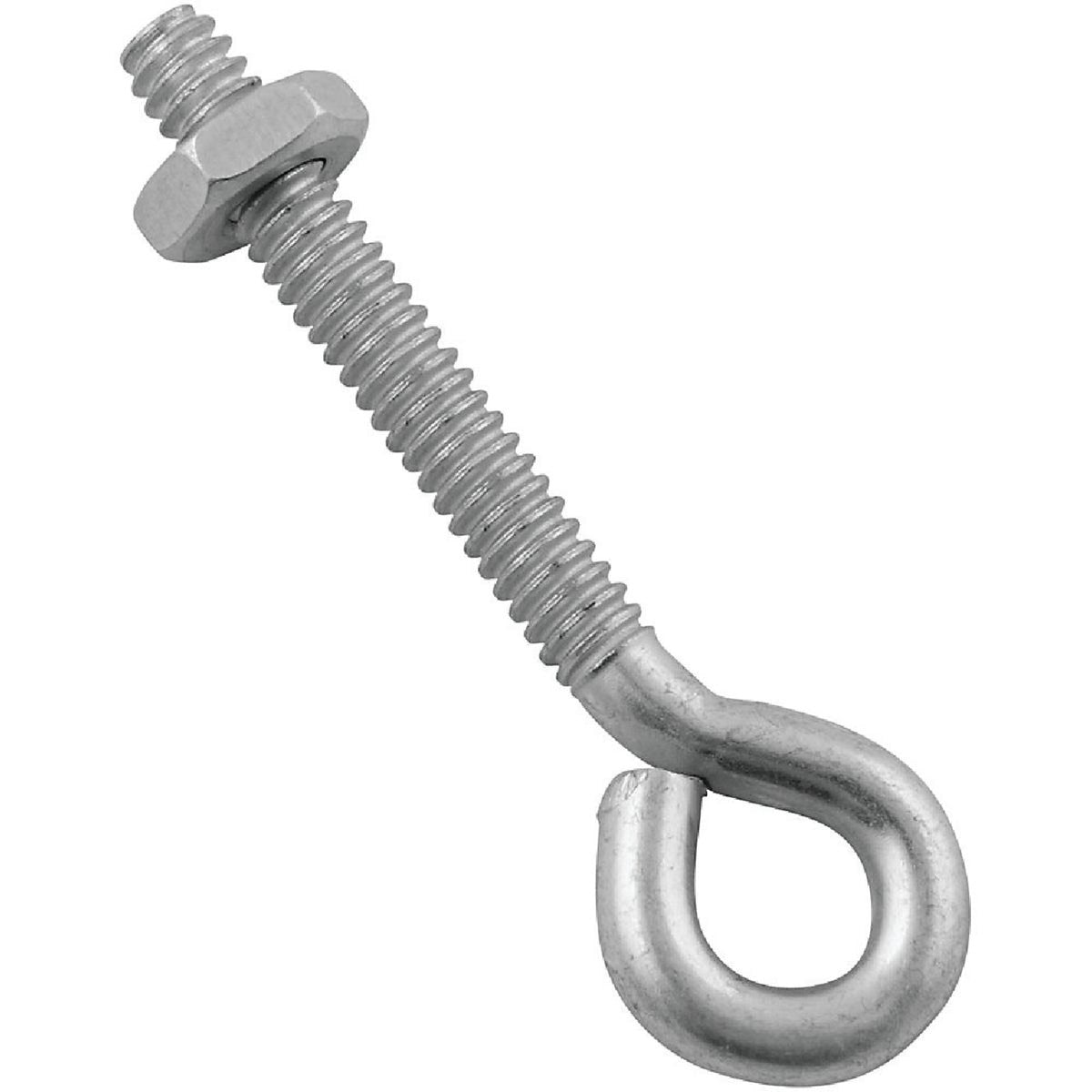 NATIONAL MARKER National Marker N221069 Zinc Eye Bolt Hex Nut 3/16x2 in