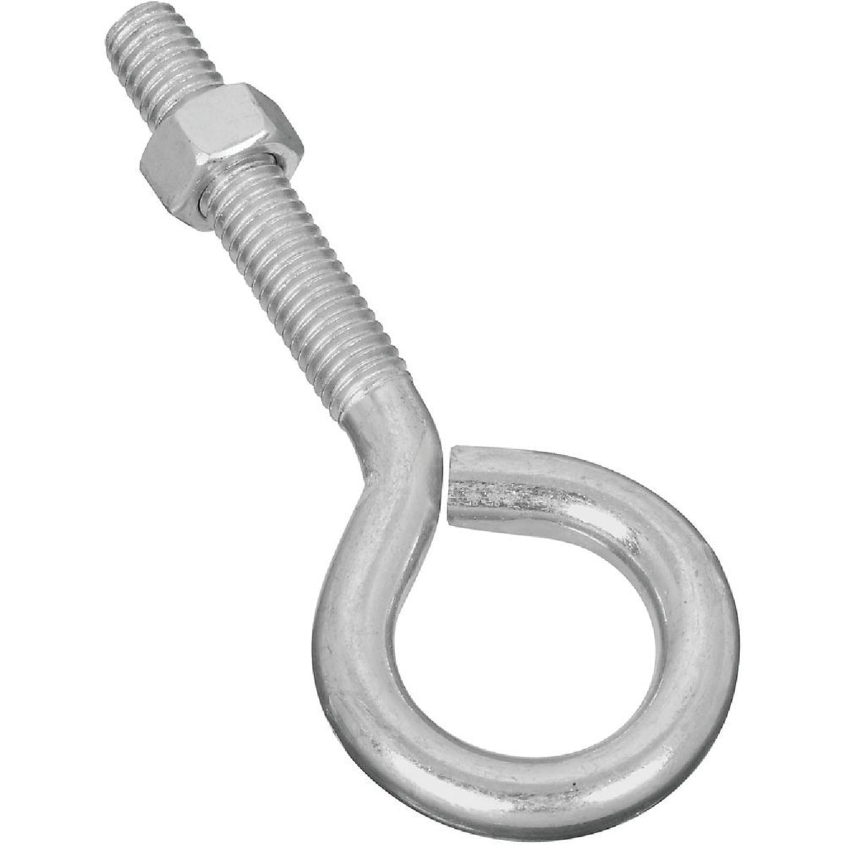 NATIONAL MARKER National Marker N221267 Zinc Eye Bolt Hex Nut 3/8x4 in