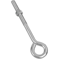 NATIONAL MARKER National Marker N221325 Zinc Eye Bolt Hex Nut 1/2x8 in