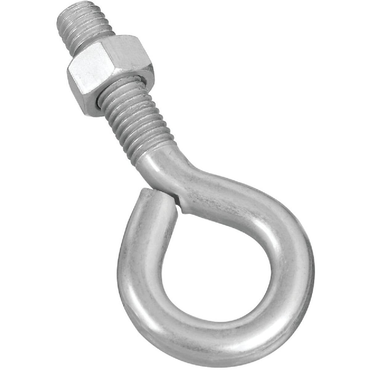 NATIONAL MARKER National Marker N221309 Zinc Eye Bolt Hex Nut 1/2x4 in