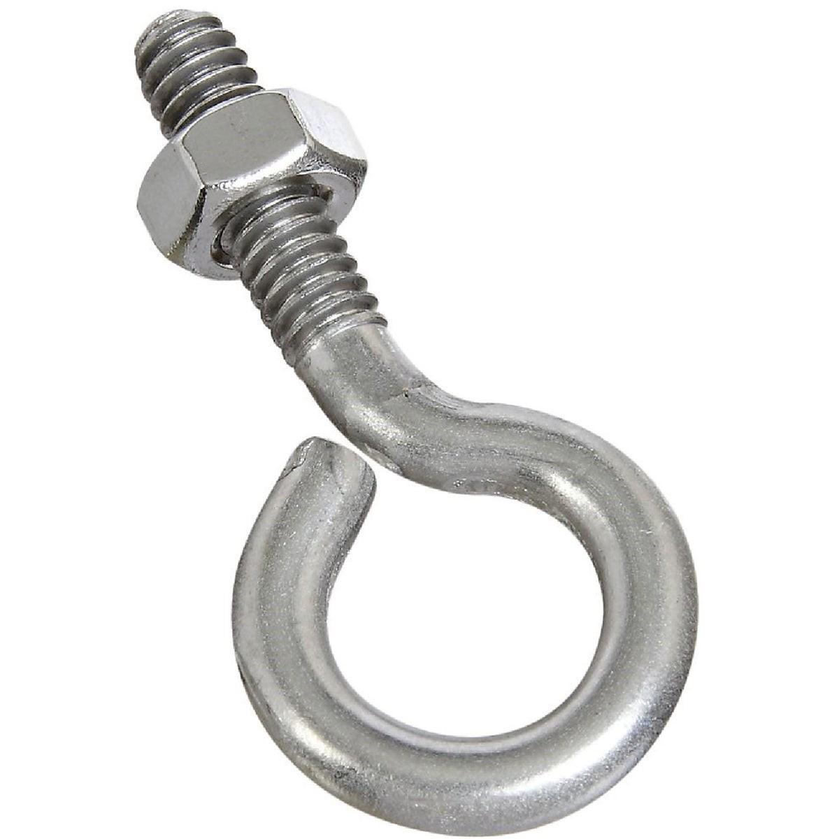 NATIONAL MARKER National Marker N221572 Stainless Steel Eye Bolt 1/4x2