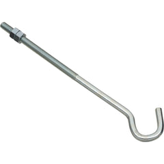 NATIONAL MARKER National Marker N221705 Zinc Hook Bolt 3/8x10 in