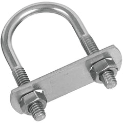 NATIONAL MARKER National Marker N222422 Stainless Steel Round U-bolt 5 Pack