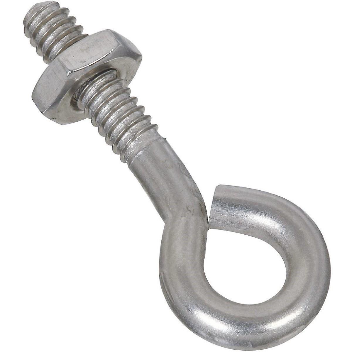 NATIONAL MARKER National Marker N221556 Stainless Steel Eye Bolt