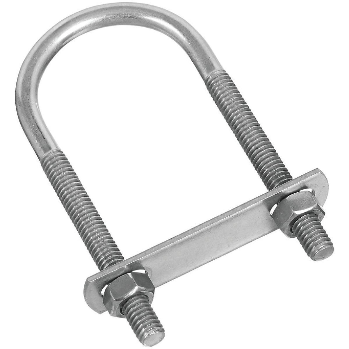 NATIONAL MARKER National Marker N222455 Stainless Steel Round U-bolt 5-pack